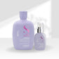 Kit Alfaparf Semi Di Lino Smoothing Rebel Hair Shampoo 250 ml + Leave-In Cream 125 ml