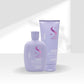 Kit Alfaparf Semi Di Lino Smoothing Rebel Hair Shampoo 250 ml + Condicionador 200 ml