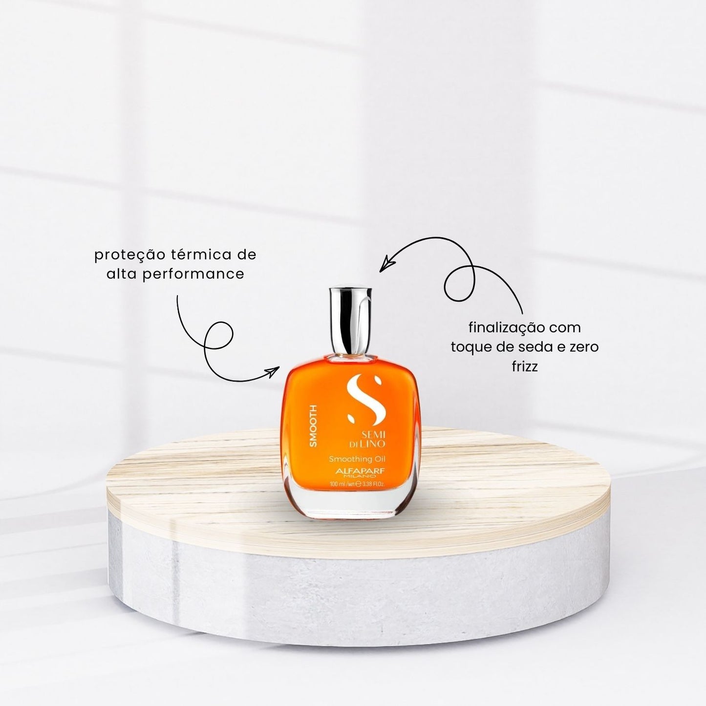 Kit Alfaparf Semi Di Lino Smoothing Rebel Hair Completo Grande