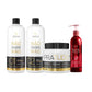Kit Bórabella Progressiva Not Cry More 2 x 1 Litro + Máscara PraTudo 1 Kg + SOS Extreme 240 ml