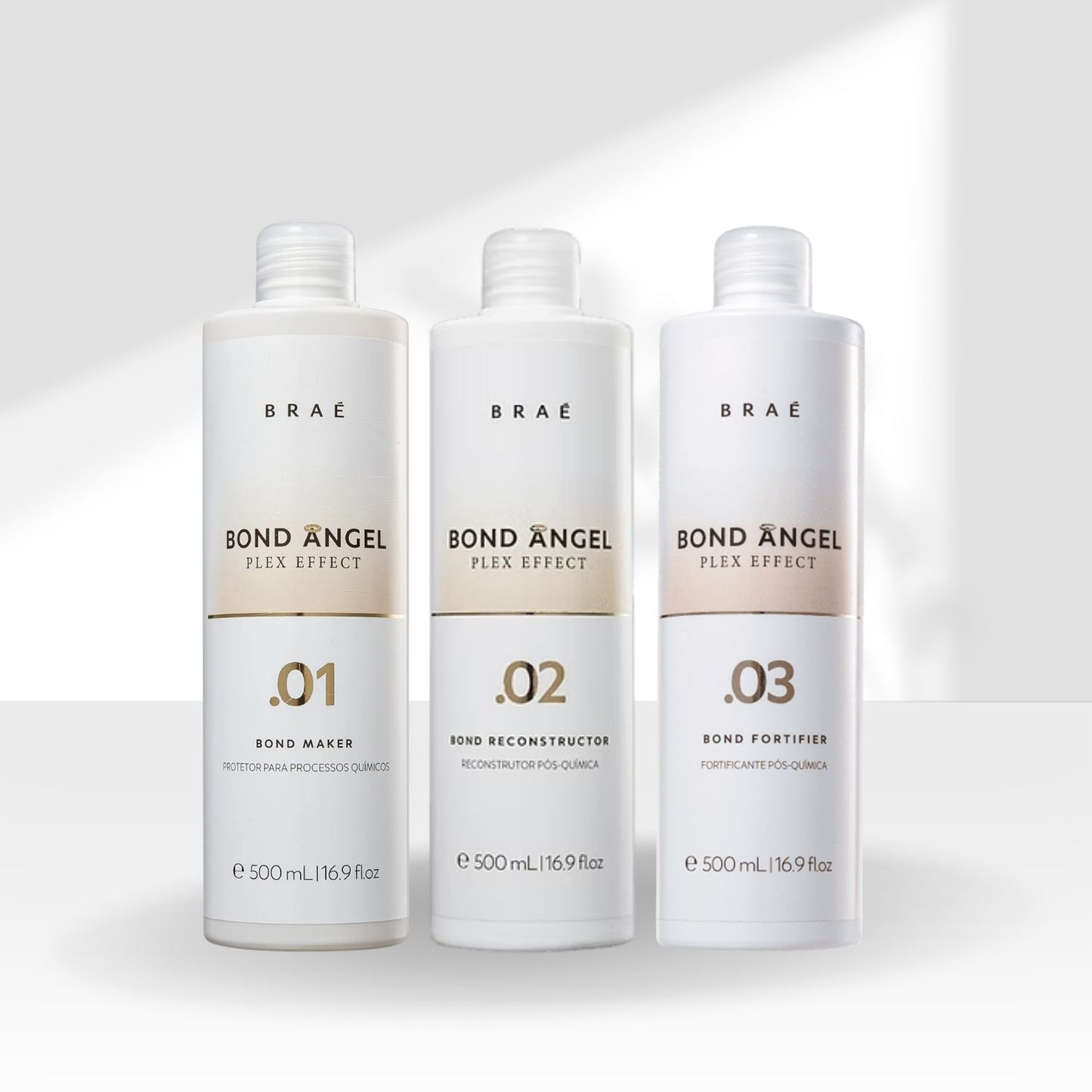 Kit Braé Bond Angel Plex Effect Tratamento 3x500 ml