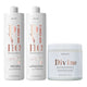 Kit Braé Divine Shampoo + Condicionador 1 Litro + Máscara 500 g