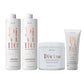 Kit Braé Divine Shampoo + Condicionador 1 Litro + Máscara 500 g + Leave 200 g