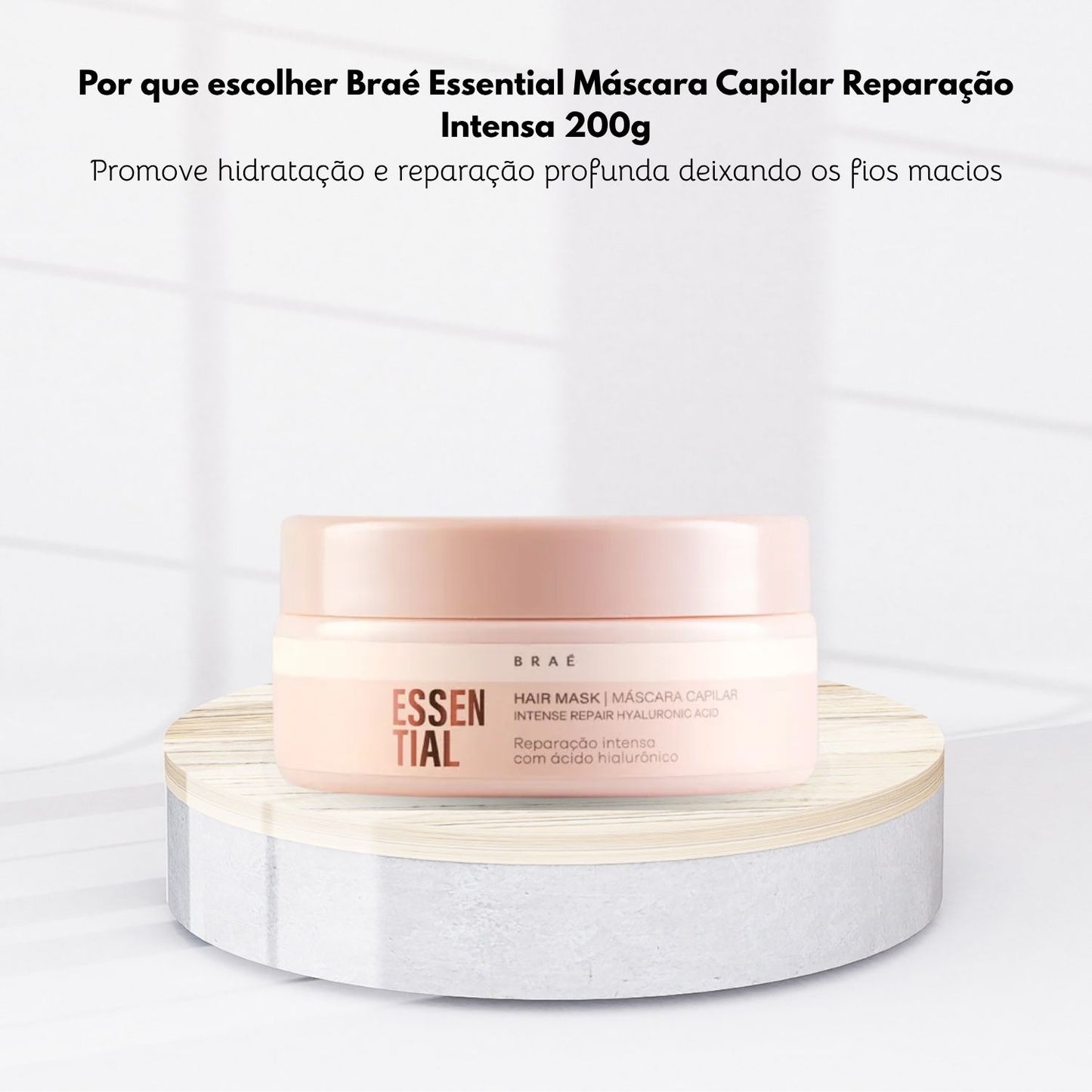Máscara Braé Essential Reparação Intensa 200 g