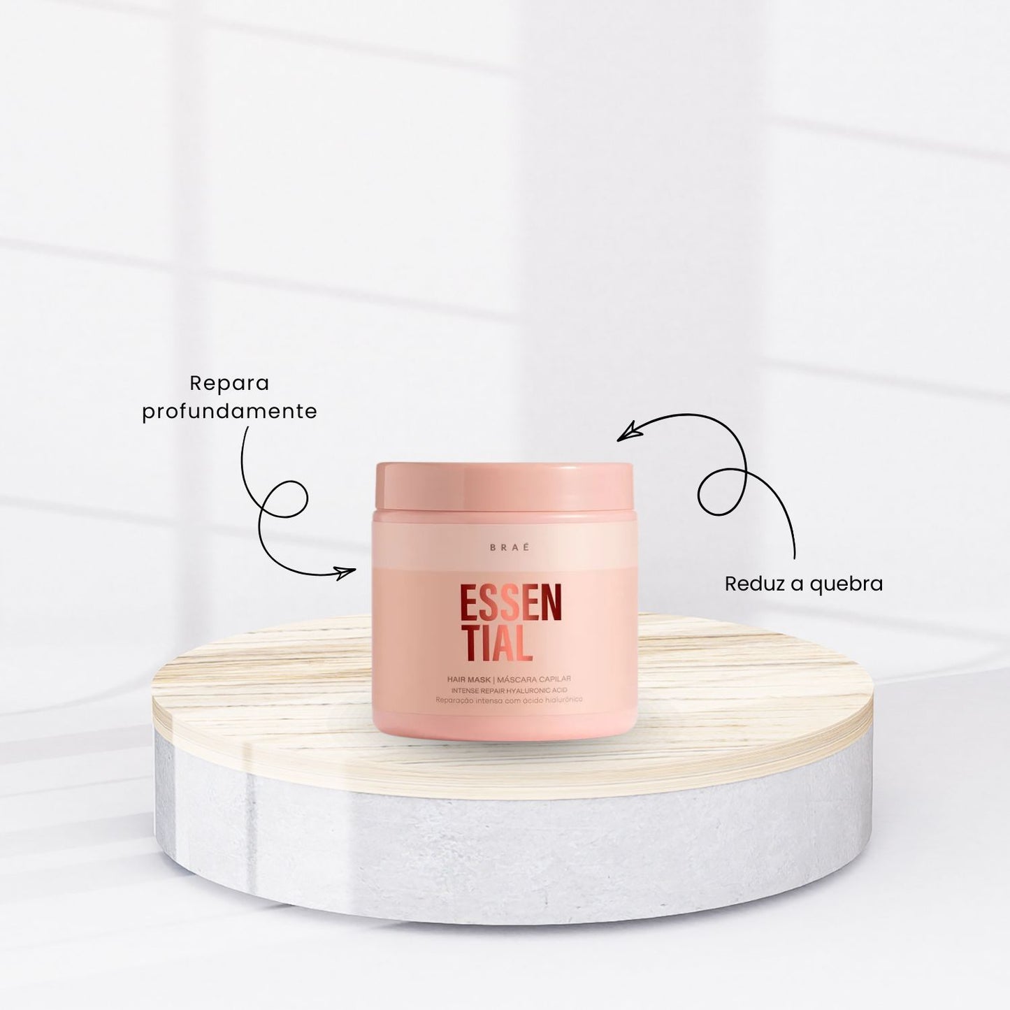 Máscara Braé Essential Reparação Intensa 500 g