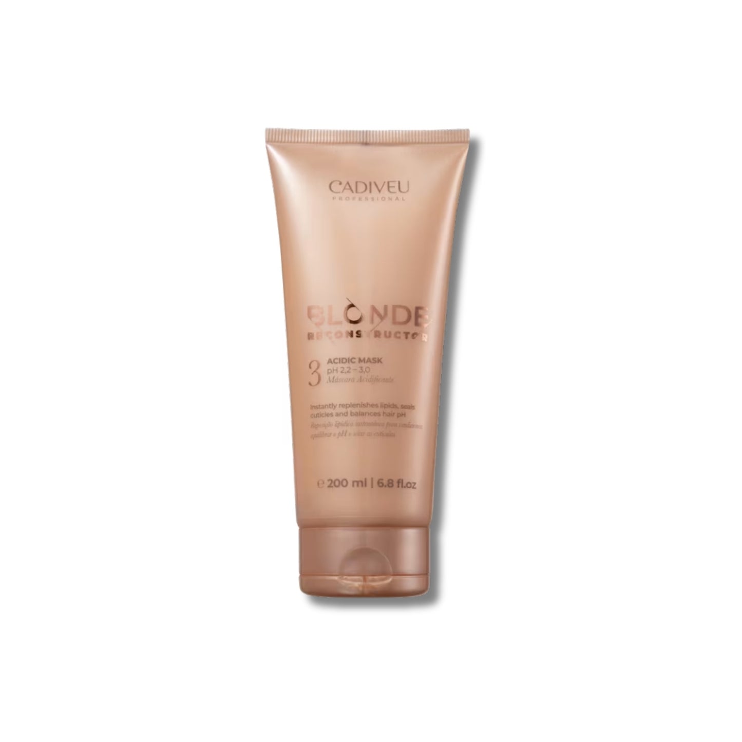 Máscara Cadiveu Blonde Reconstructor Acidic 200 ml