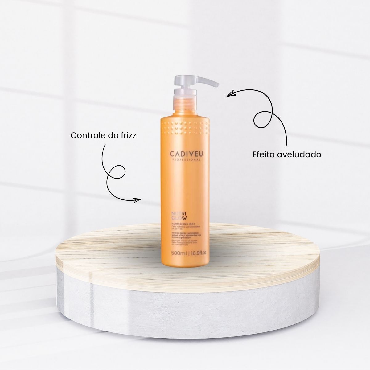 Cadiveu Nutri Glow Cera Nutritiva 500 ml