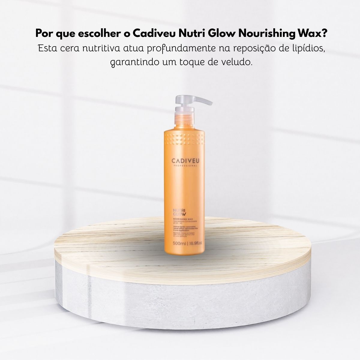 Cadiveu Nutri Glow Cera Nutritiva 500 ml