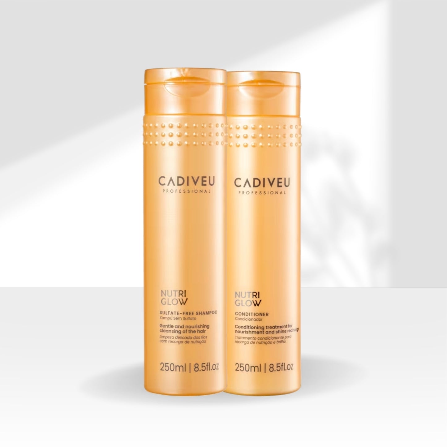 Kit Cadiveu Nutri Glow Shampoo 250 ml + Condicionador 250 ml