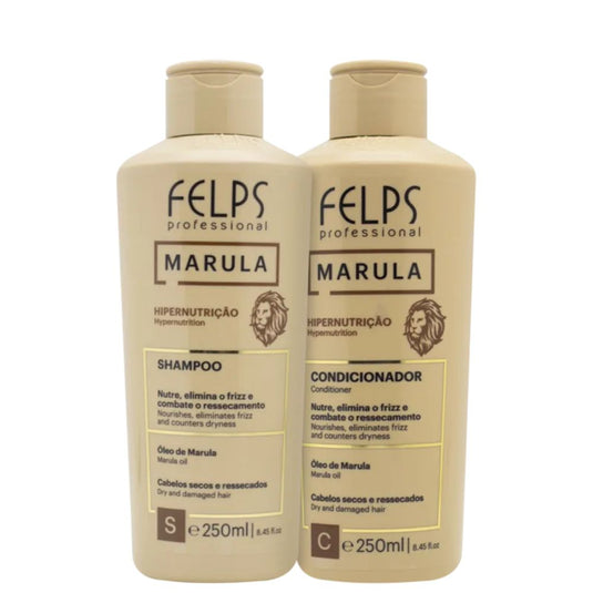 Kit Felps Marula Shampoo + Condicionador (2x250 ml)