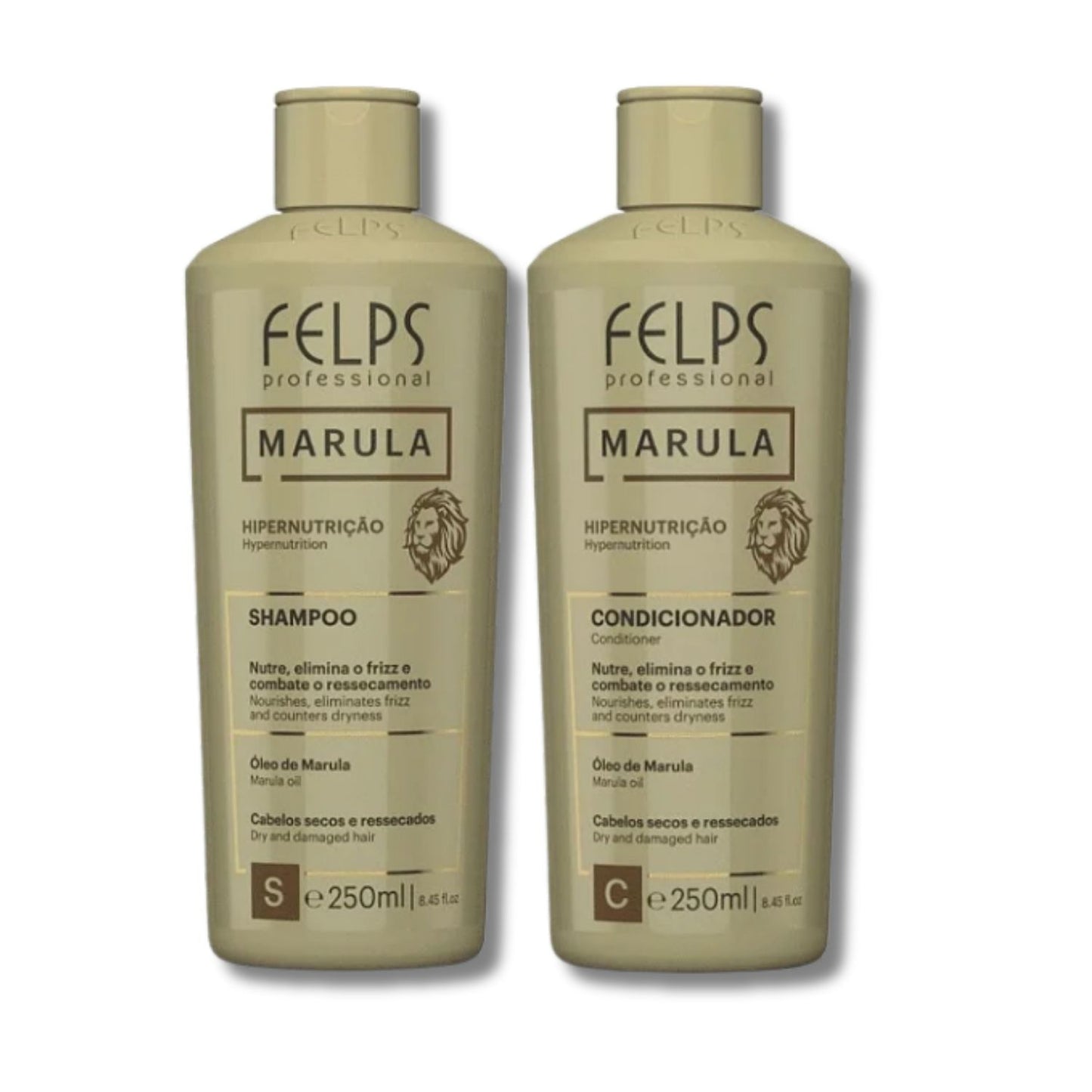 Kit Felps Marula Shampoo + Condicionador (2x250 ml)