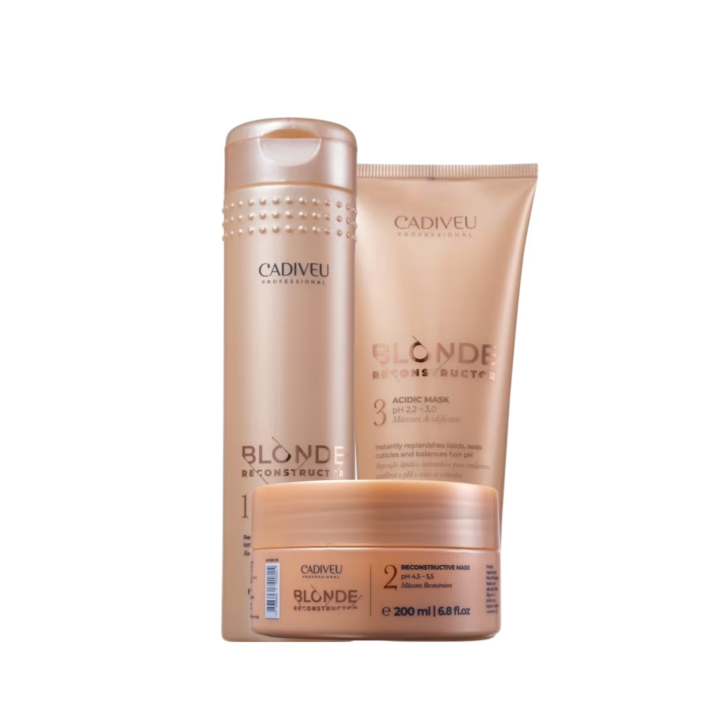 Kit Cadiveu Blonde Reconstructor Care (3 produtos)