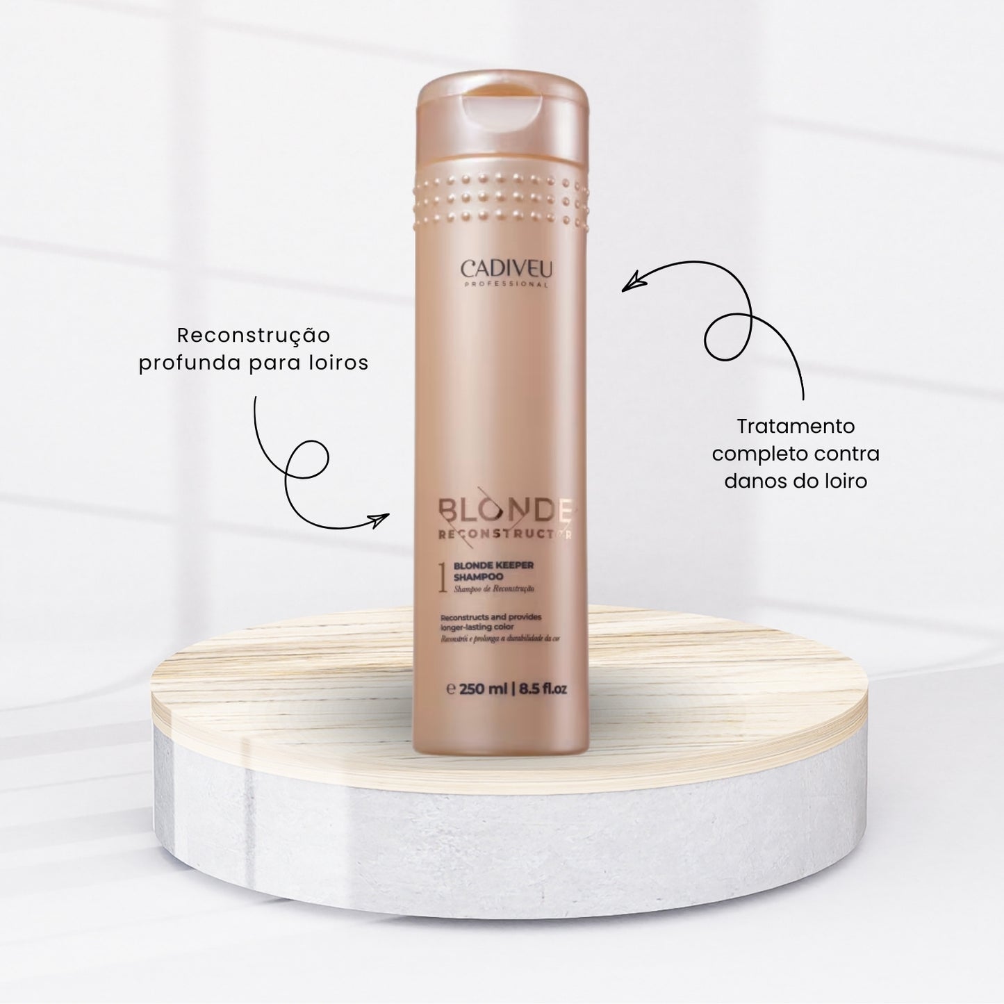 Kit Cadiveu Blonde Reconstructor Care (3 produtos)