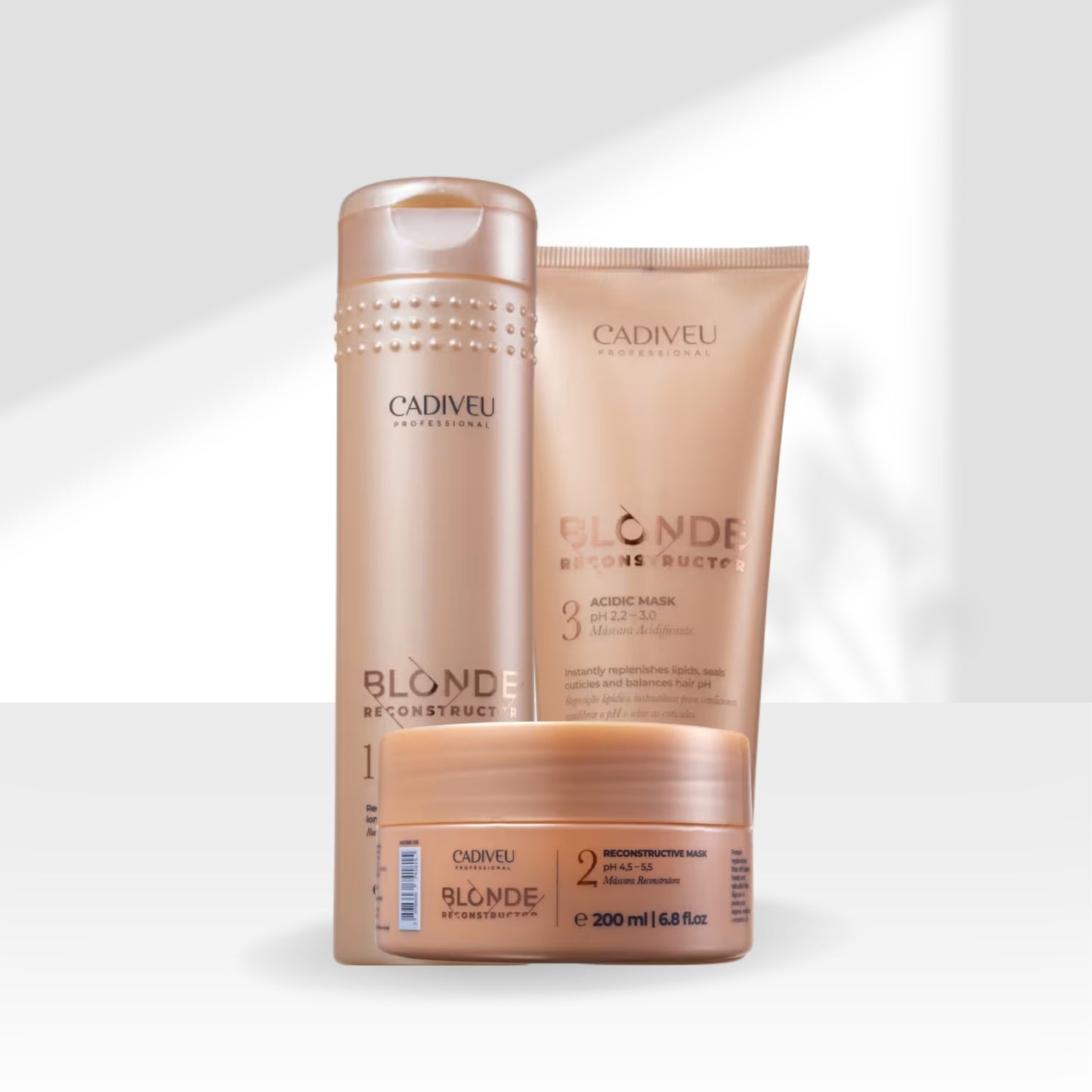 Kit Cadiveu Blonde Reconstructor Care (3 produtos)