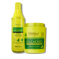 Kit Forever Liss Abacachos Shampoo 500 ml + Máscara 950 g para Cabelo Cacheado