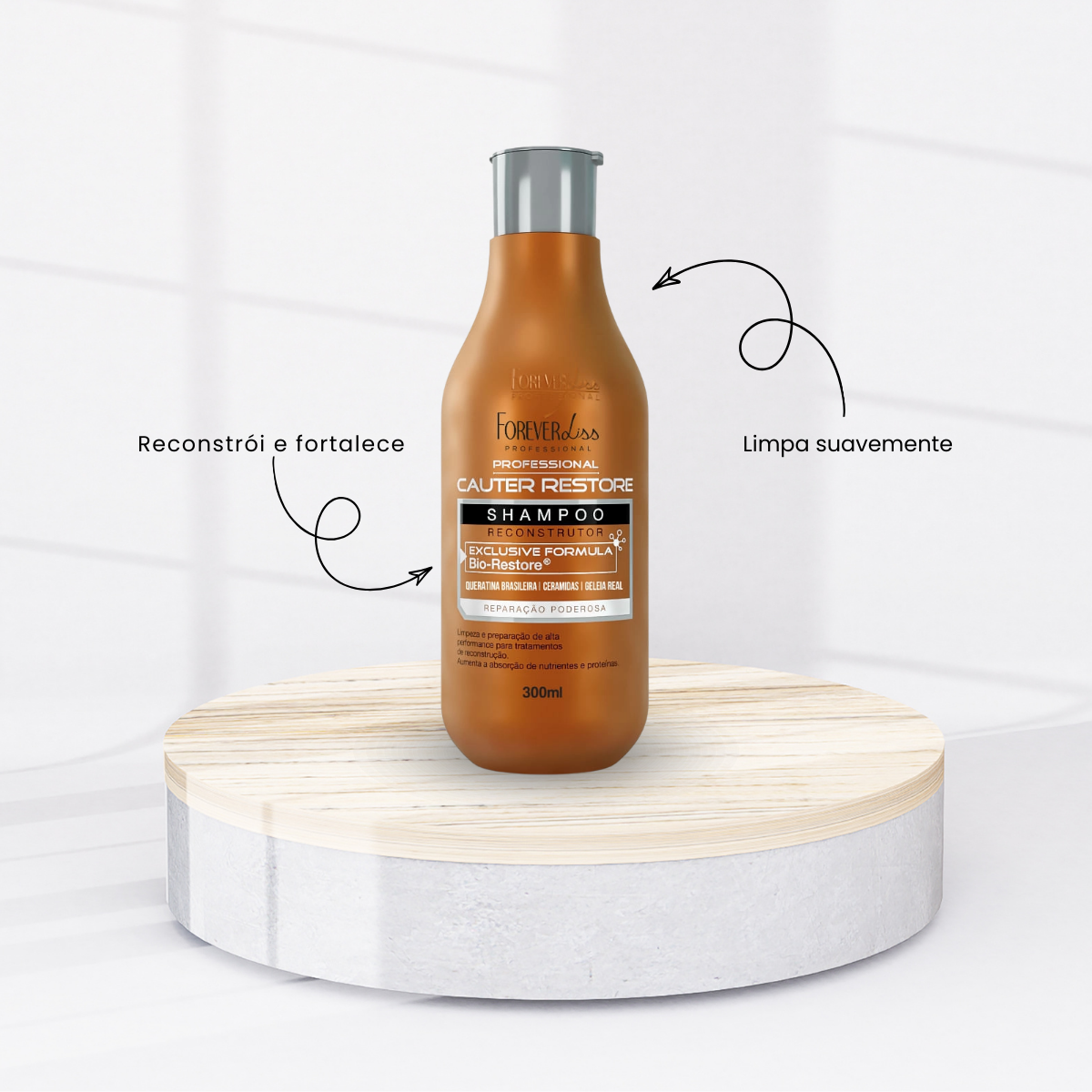 Kit Forever Liss Cauter Restore Completo