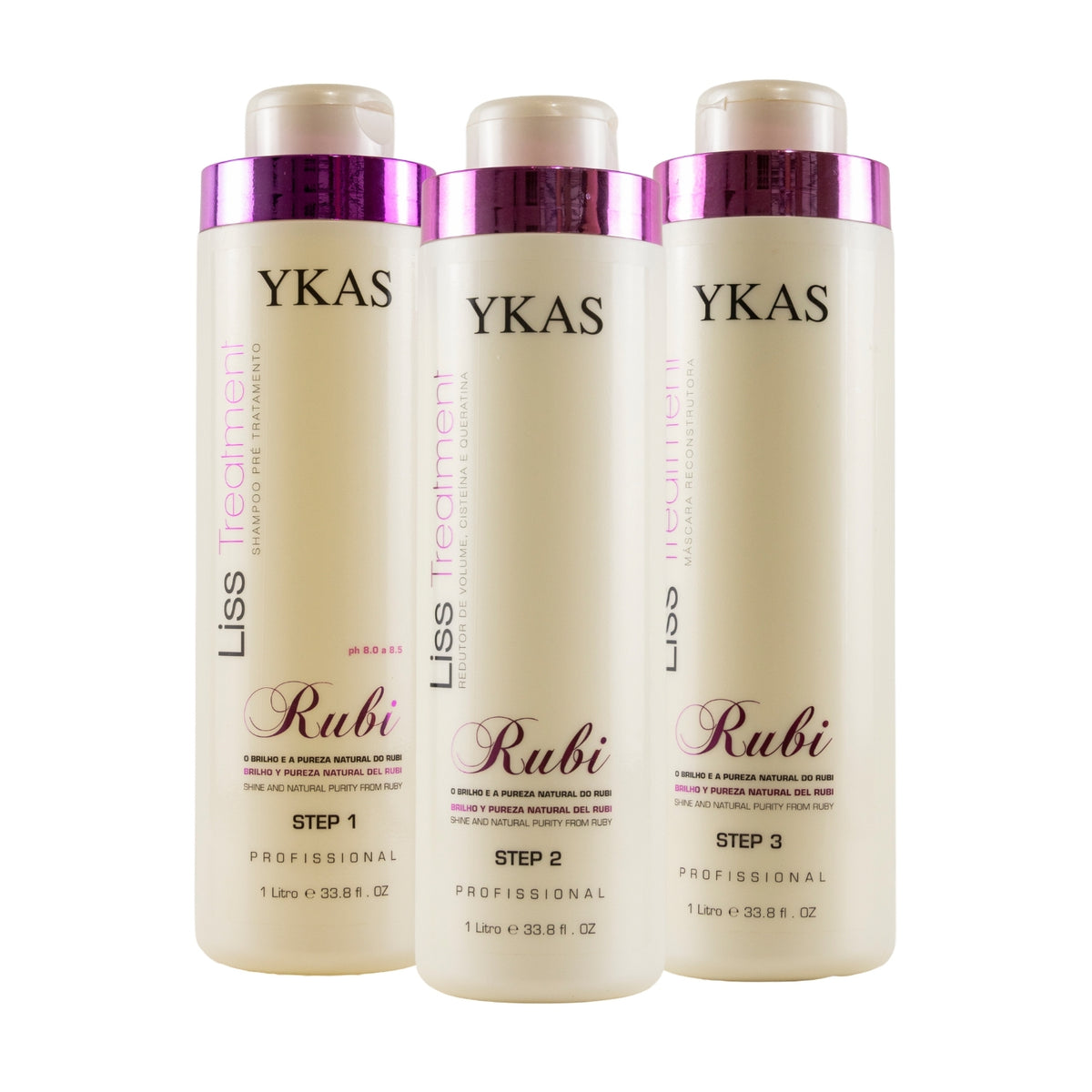 Progressiva Ykas Rubi (3 x 1 Litro)