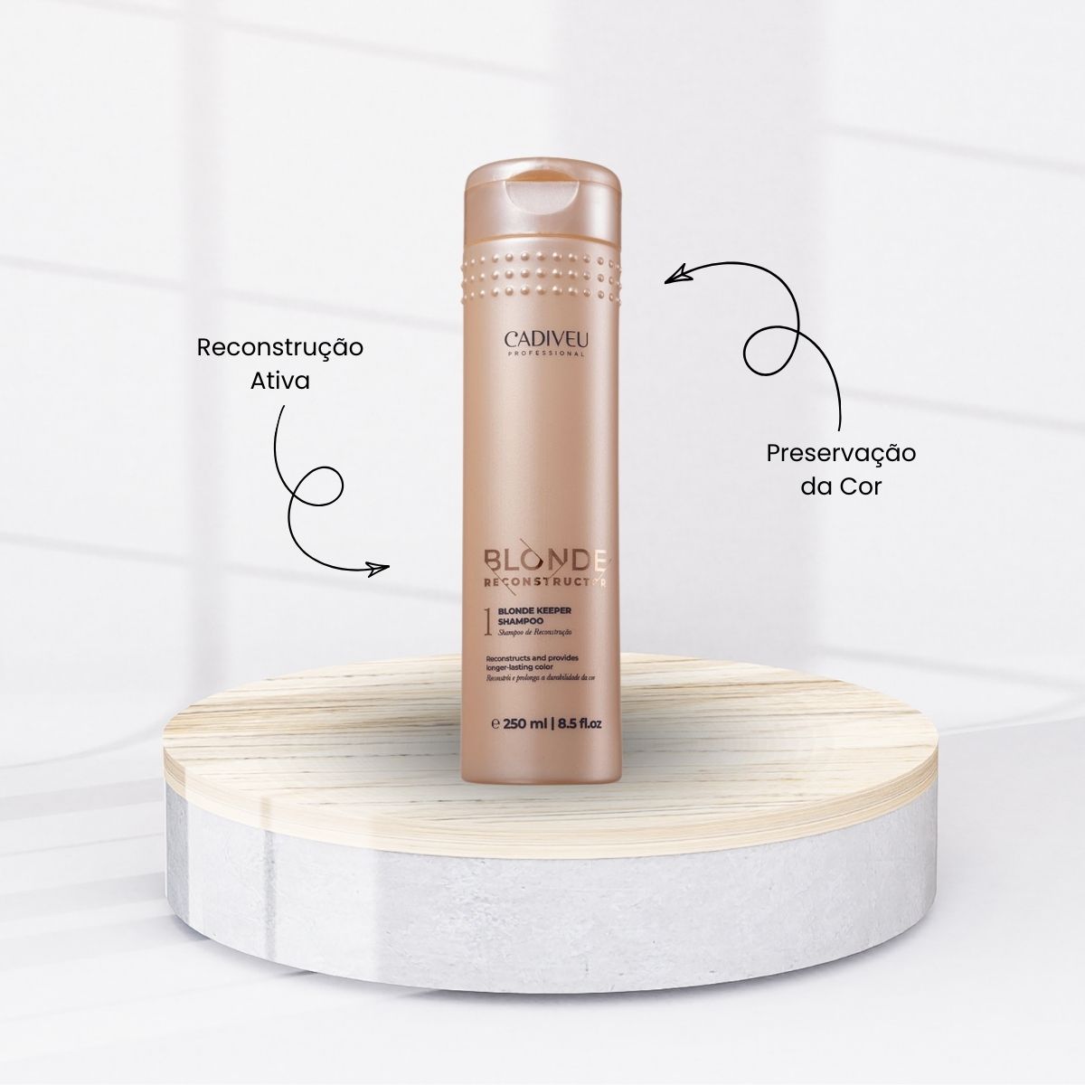 Shampoo Cadiveu Blonde Reconstructor Keeper 250 ml