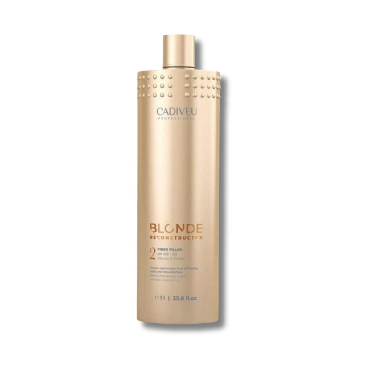 Máscara Cadiveu Blonde Reconstructor de Proteína Fiber Filler 1 Litro
