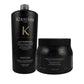 Kit Kerastase Chronologiste Régénérant Shampoo 1 Litro + Máscara 500 ml