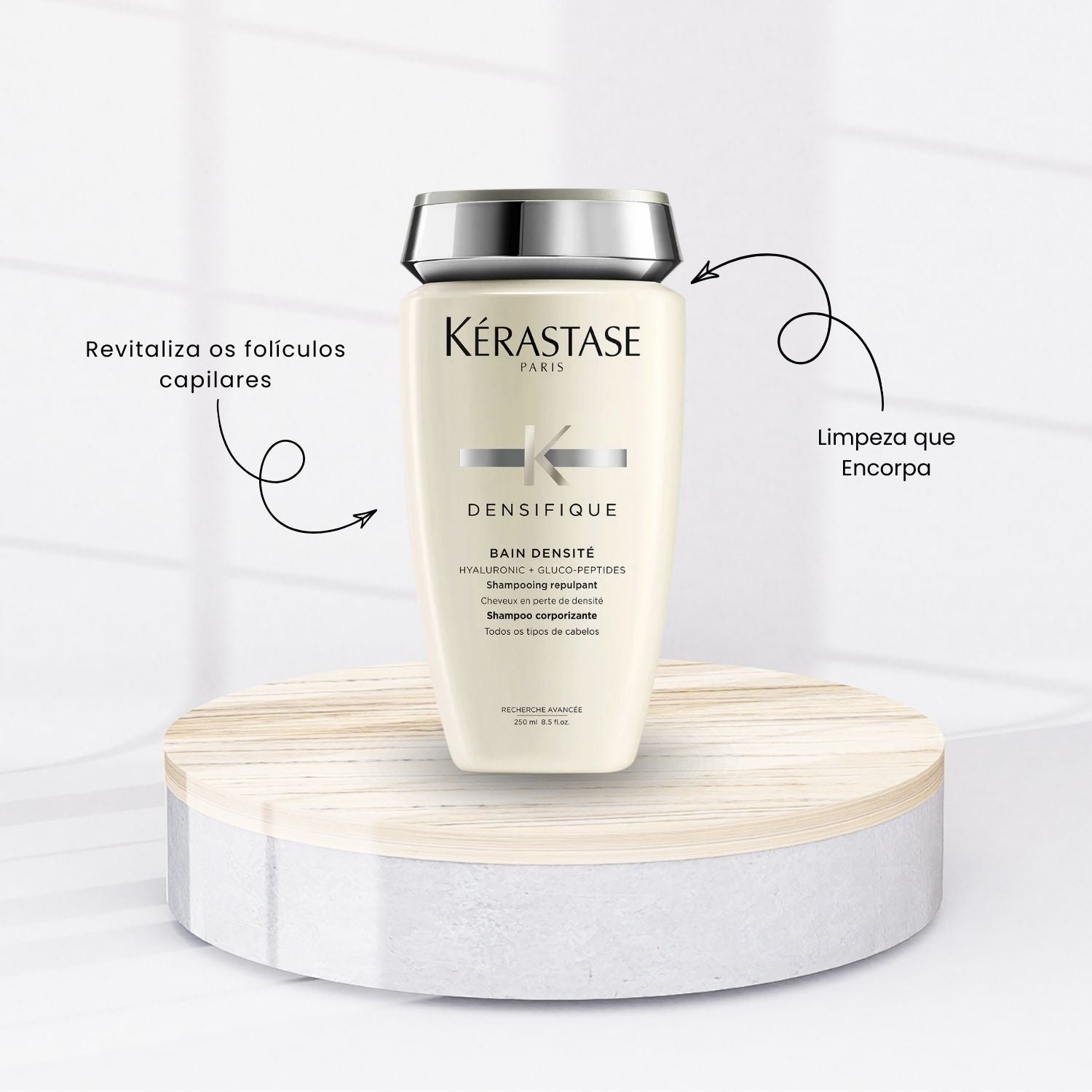 Kit Kérastase Densifique Densité Shampoo 250 ml + Fondant Densité