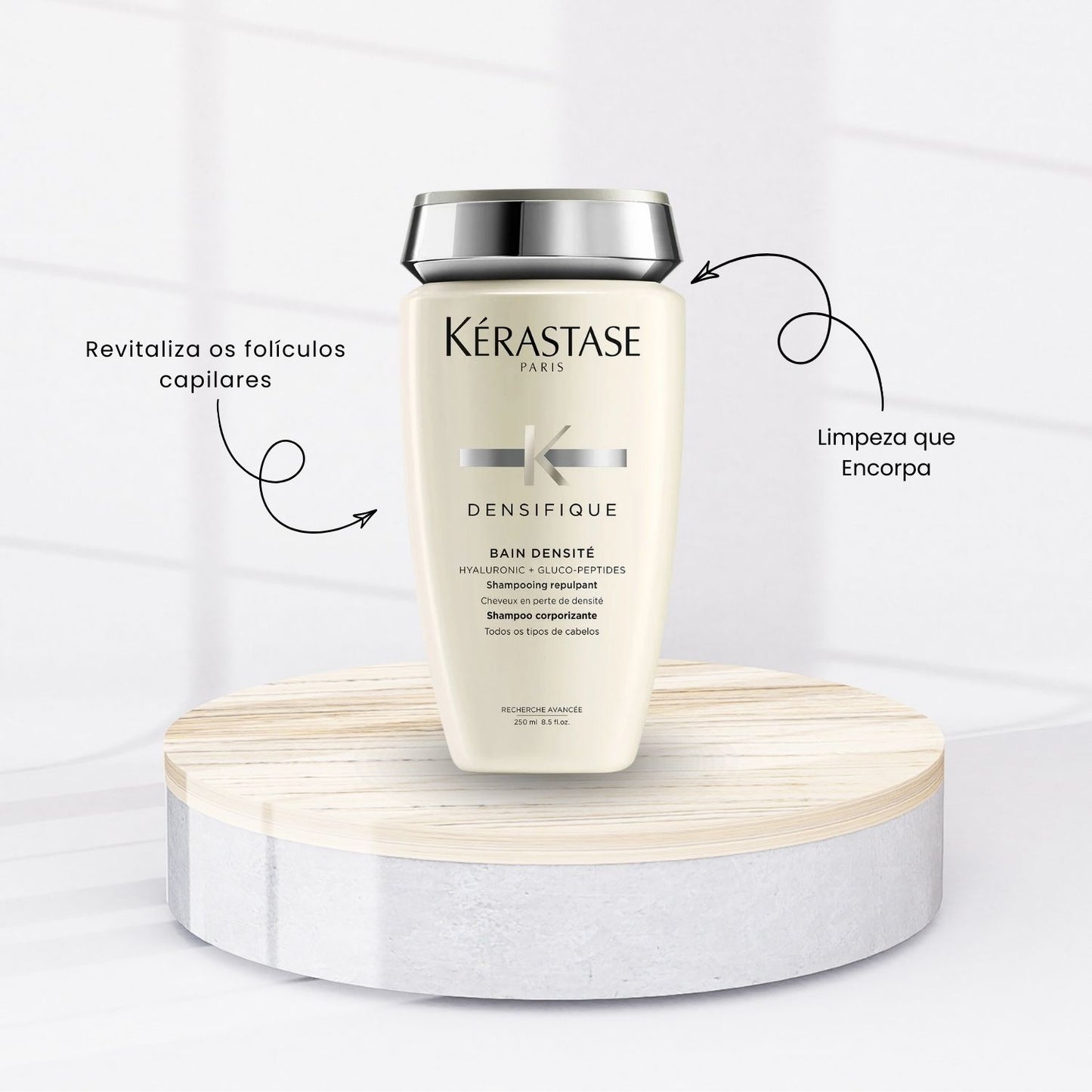 Kit Kérastase Densifique Densité Shampoo 250 ml + Fondant Densité 200 ml