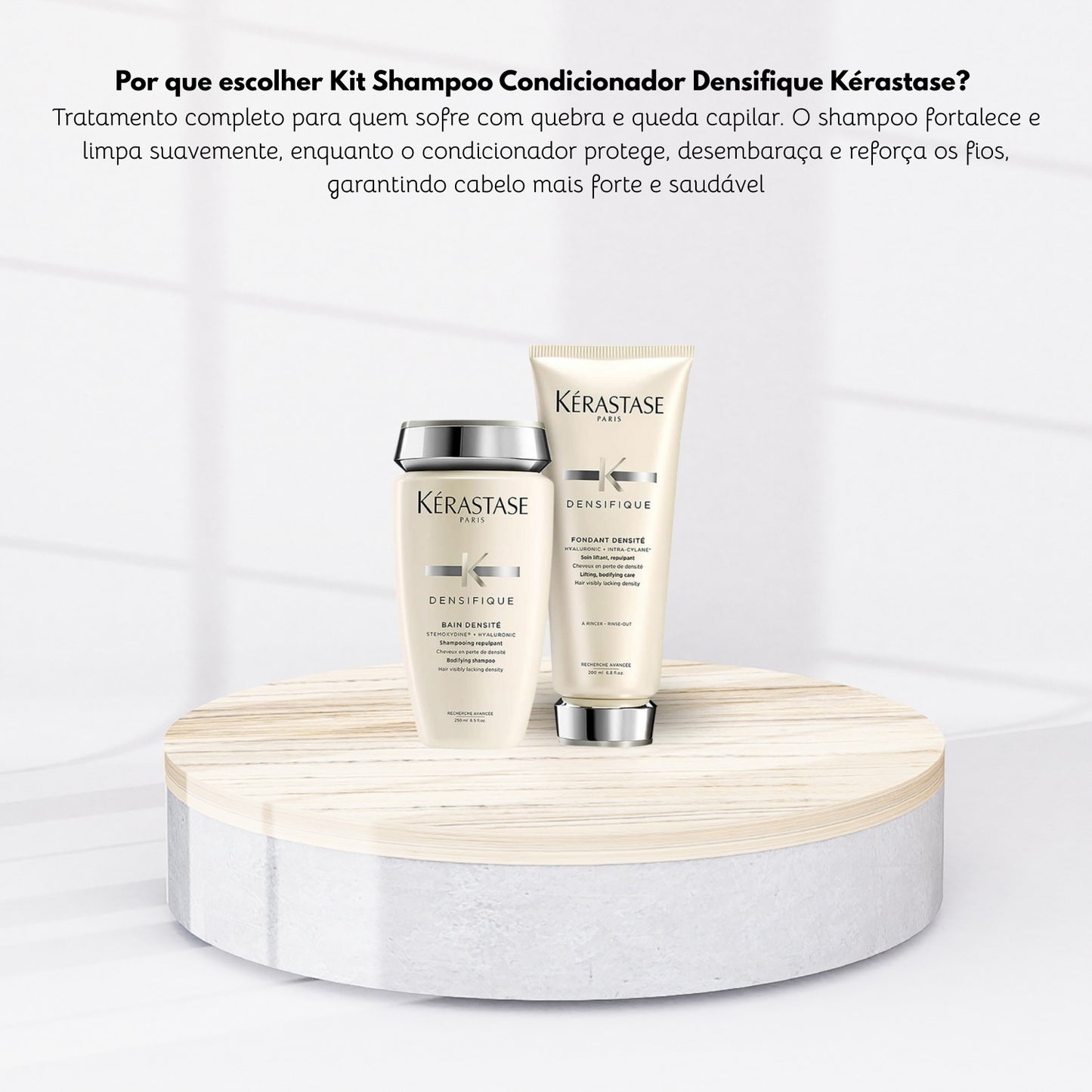 Kit Kérastase Densifique Densité Shampoo 250 ml + Fondant Densité 200 ml