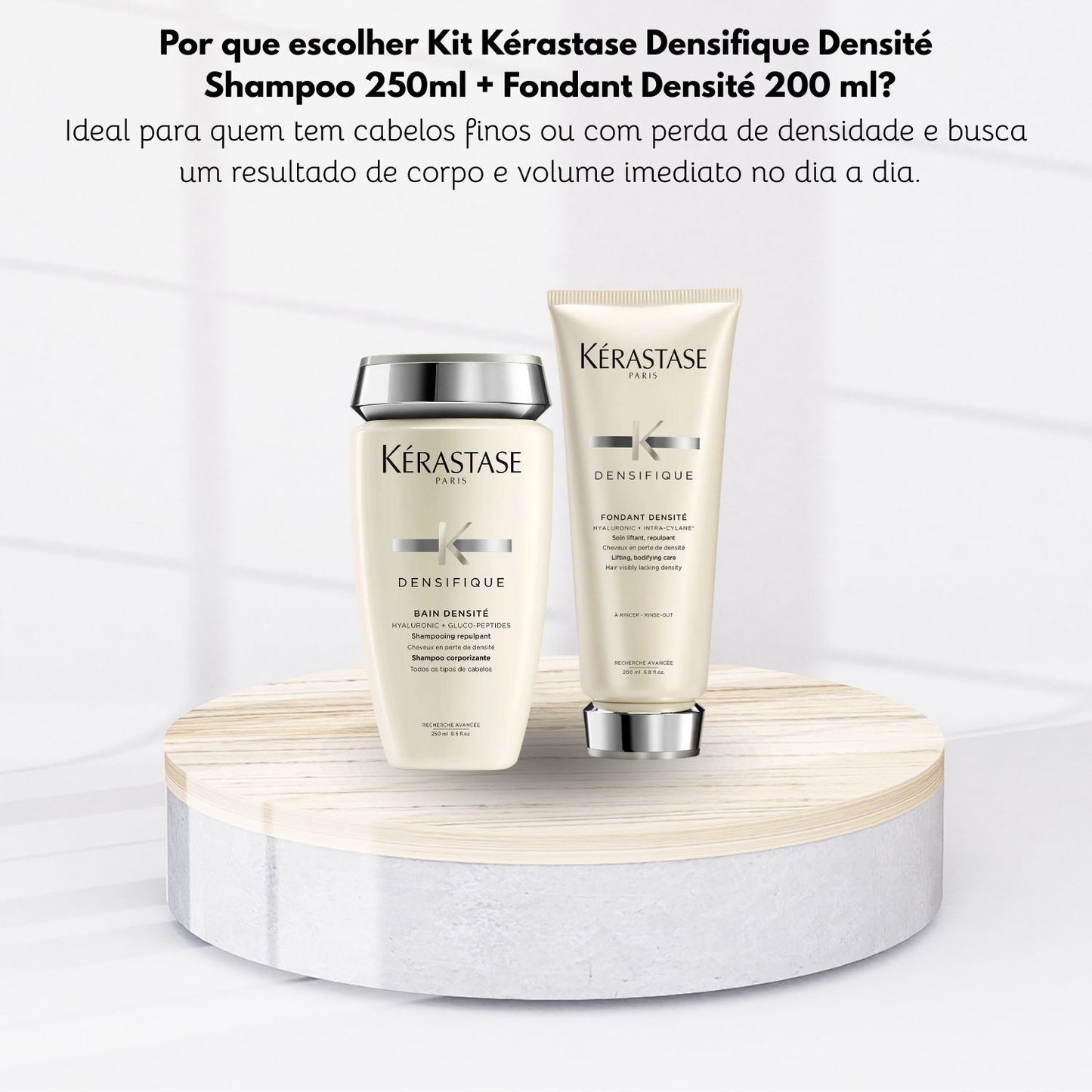 Kit Kérastase Densifique Densité Shampoo 250 ml + Fondant Densité 200 ml