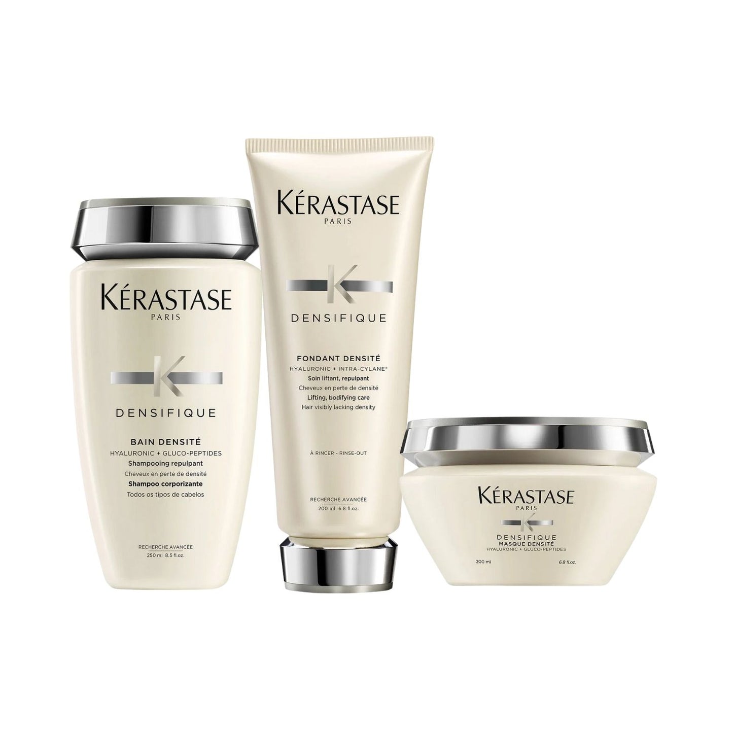 Kit Kérastase Densifique Densité (Shampoo + Condicionador + Máscara)