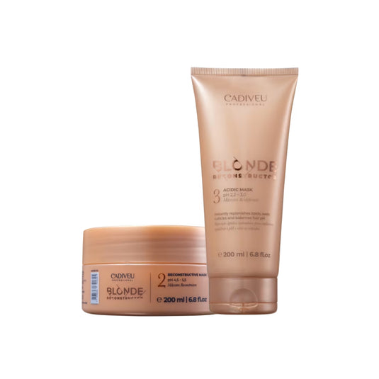 Kit Cadiveu Blonde Reconstructor Masks (2 produtos)