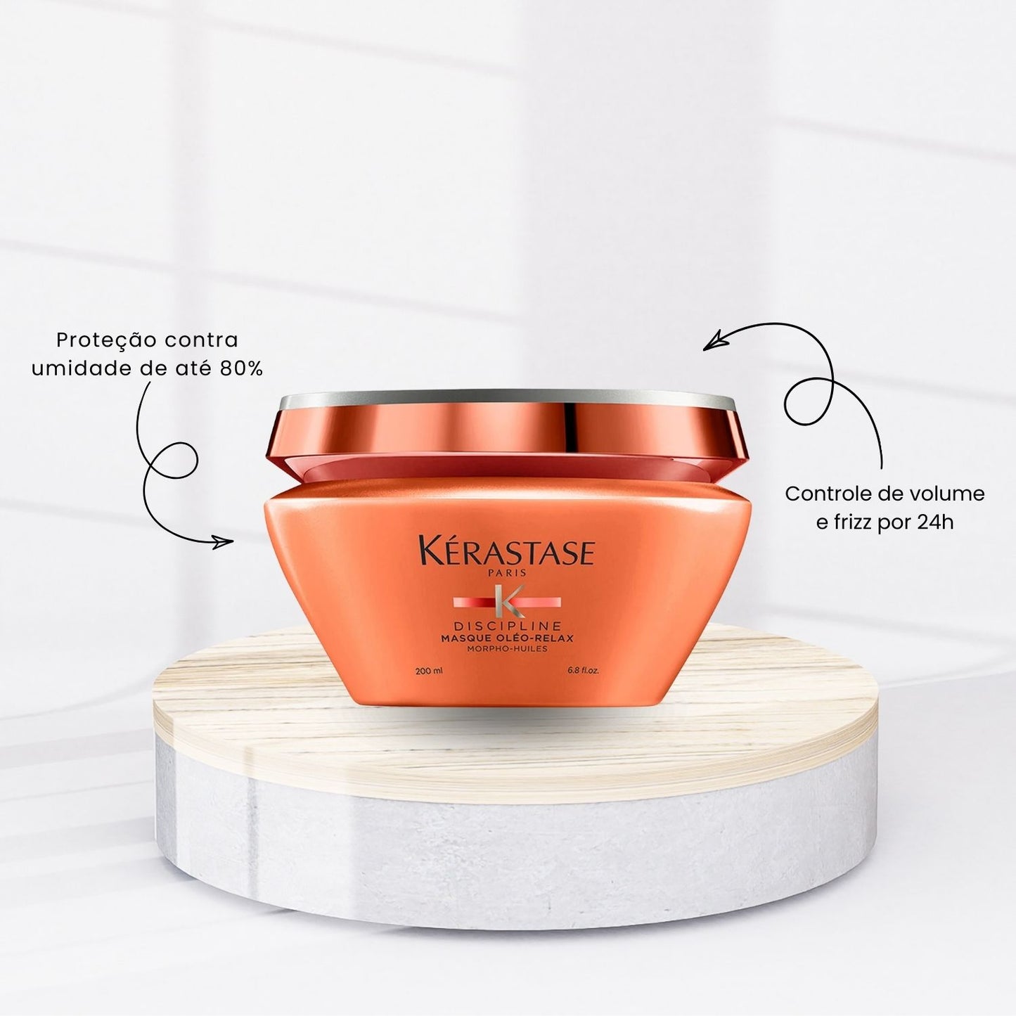 Máscara Kérastase Discipline Oléo-Relax 200 ml