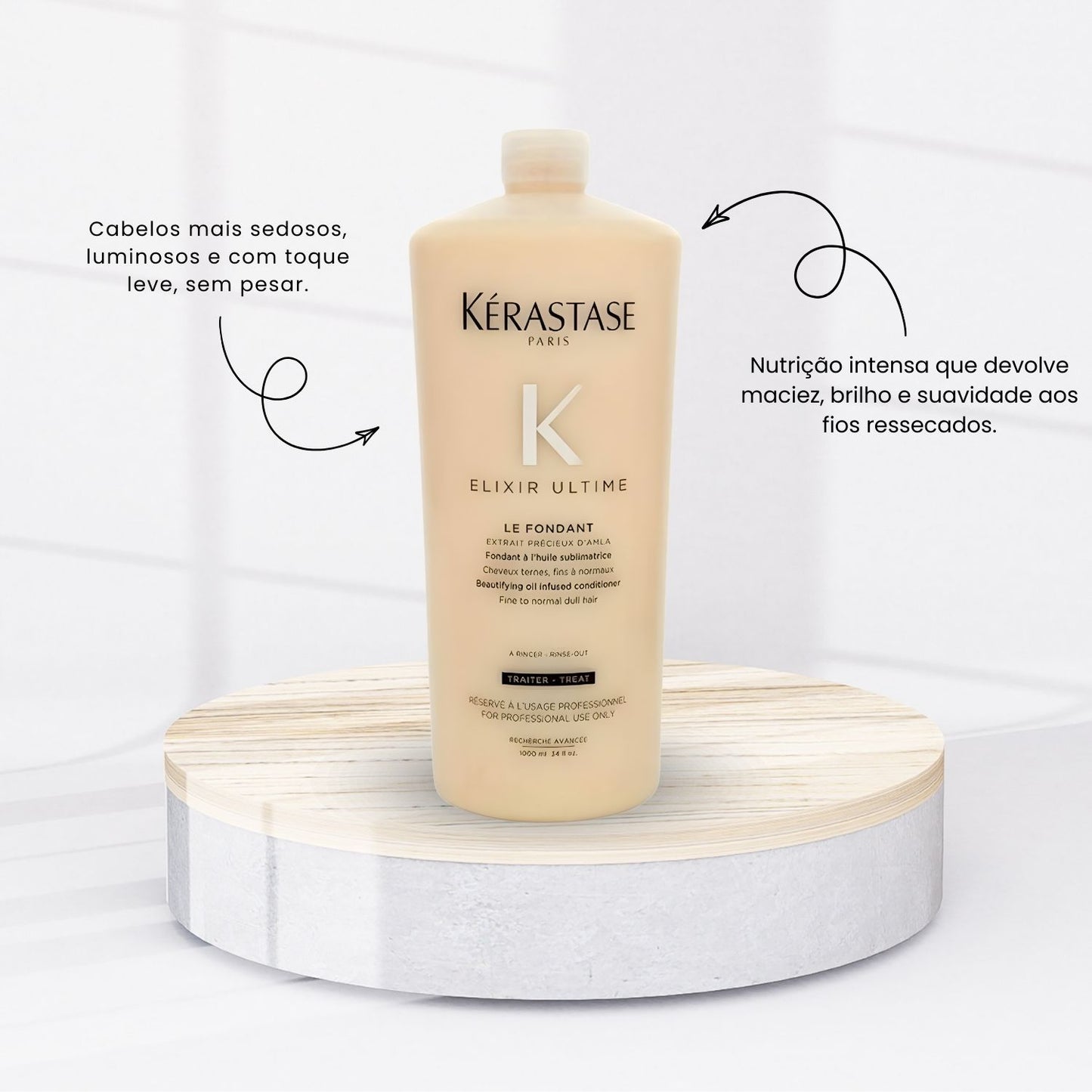 Condicionador Kérastase Elixir Ultime Le Fondant 1 Litro