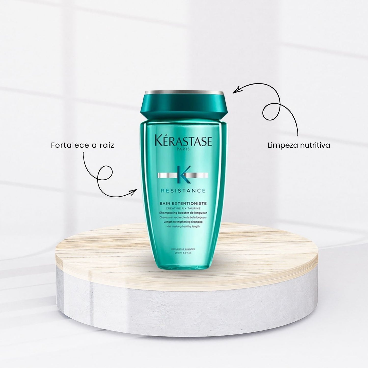 Kit Kérastase Résistance Extentioniste Shampoo 250 ml + Máscara 200 ml