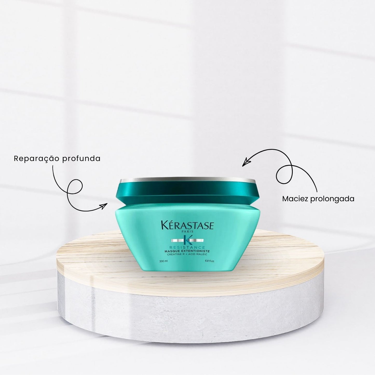 Kit Kérastase Résistance Extentioniste Shampoo 250 ml + Máscara 200 ml