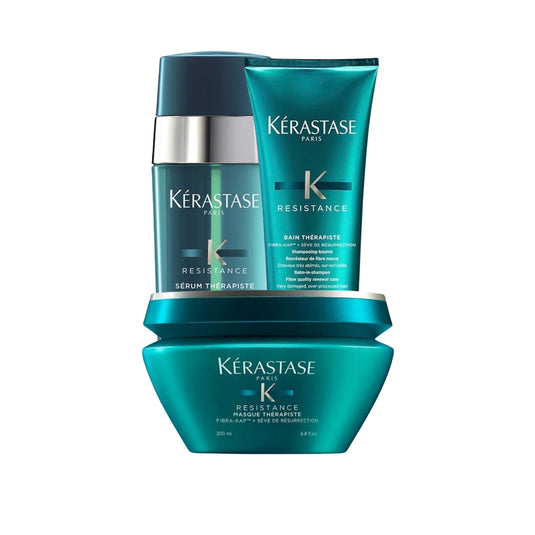 Kit Kérastase Résistance Thérapiste (Shampoo + Máscara + Leave-in)