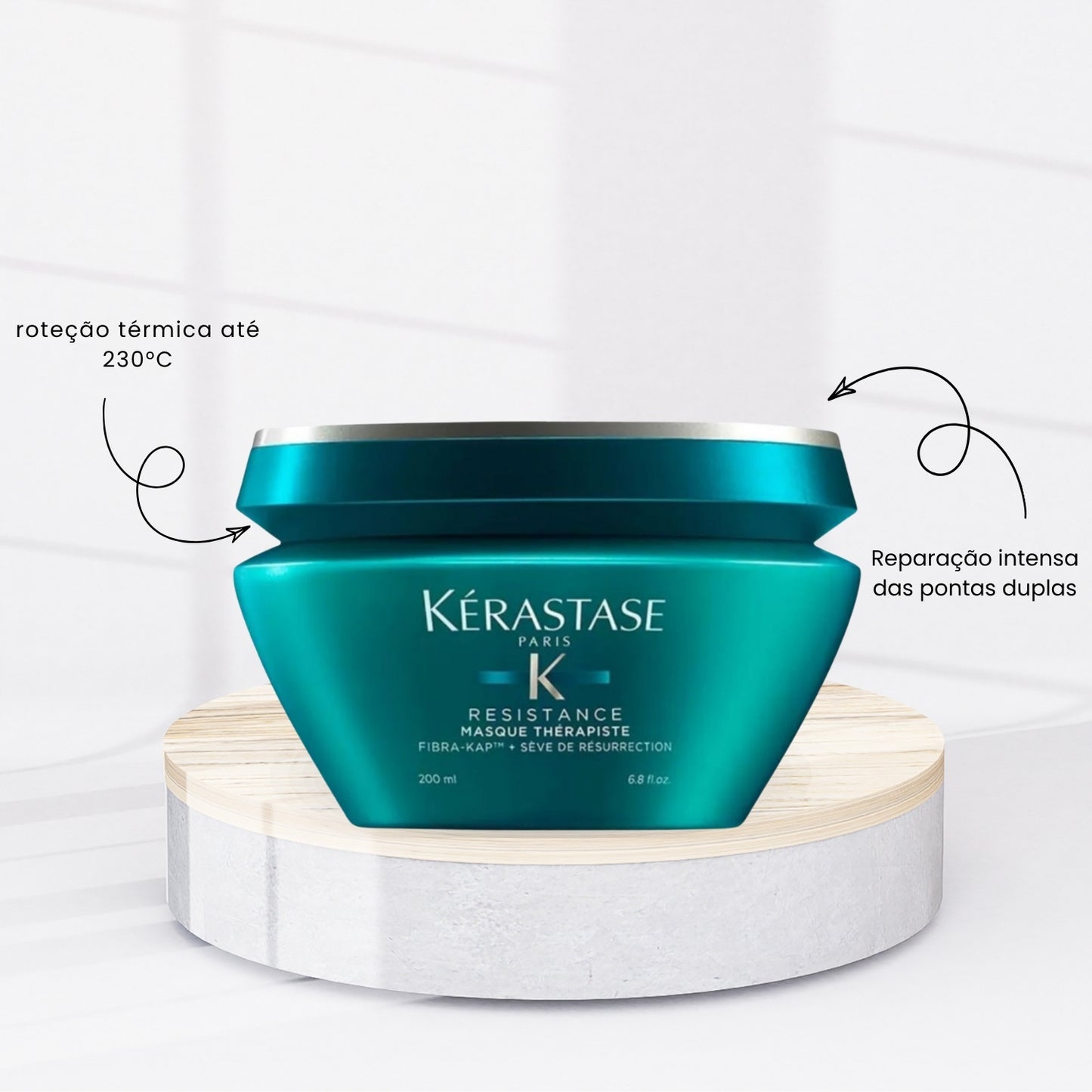 Kit Kérastase Résistance Thérapiste (Shampoo + Máscara + Leave-in)