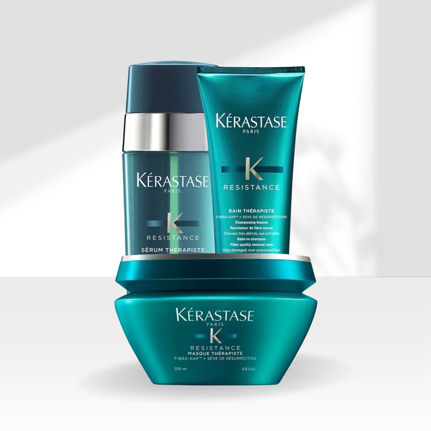 Kit Kérastase Résistance Thérapiste (Shampoo + Máscara + Leave-in)