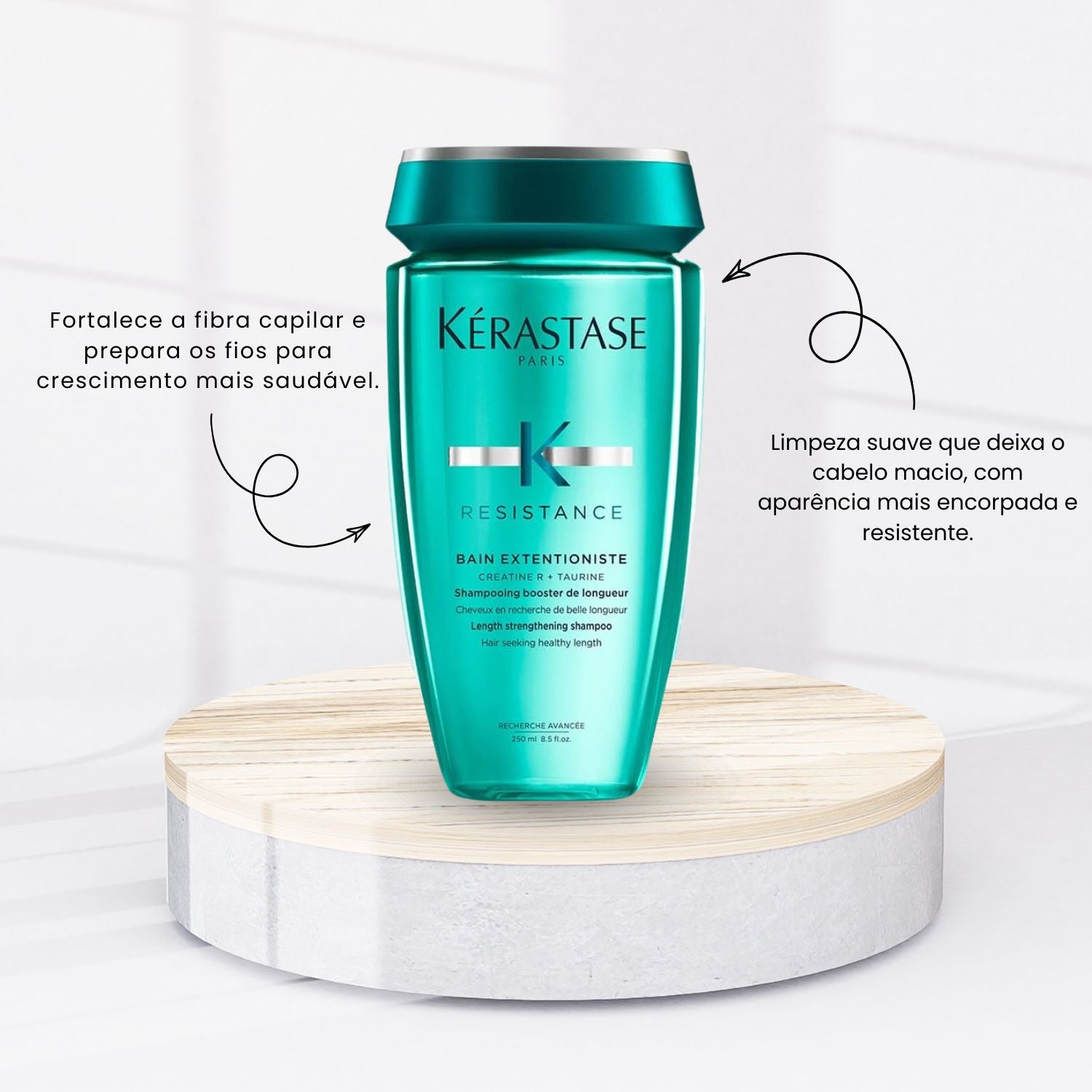 Shampoo Kérastase Résistance Bain Extentioniste 250 ml – Doce Beleza