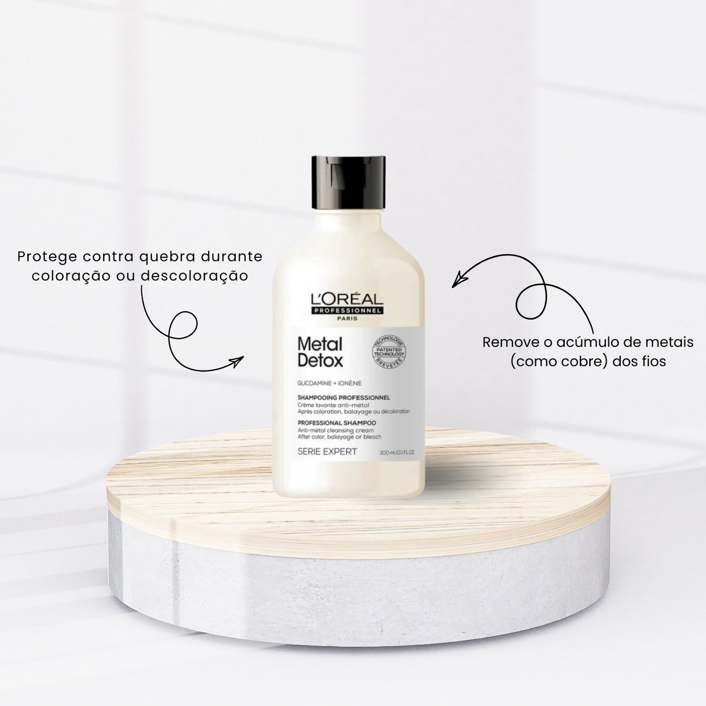 Shampoo Loreal Metal Detox 300 ml