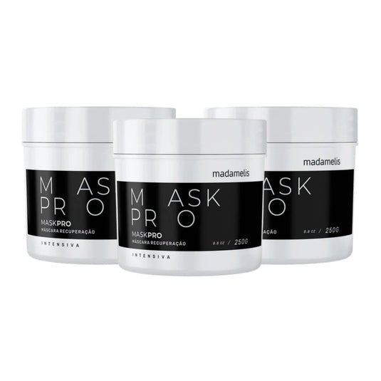 Kit Madamelis Pro Mask Control Máscara Capilar (3 x 1 Kg)