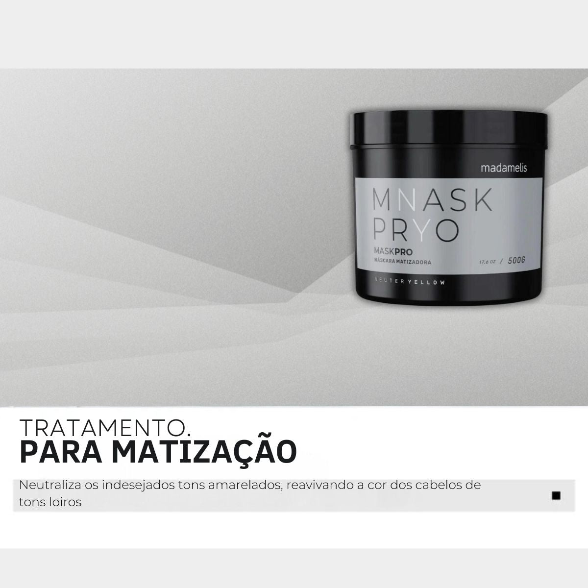 Máscara Matizadora Madamelis Neuter Yellow 500 g
