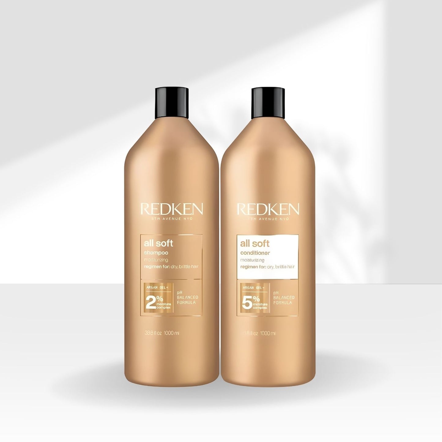 Kit Redken All Soft Shampoo + Condicionador 1 Litro