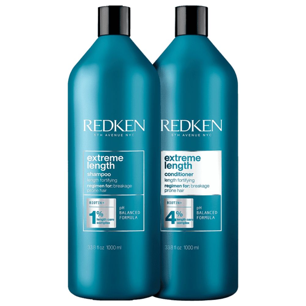 Kit Redken Extreme Length Salon Shampoo + Condicionador 1 Litro