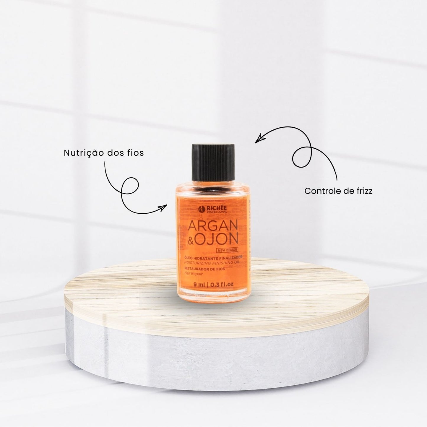Ampola Richée Argan e Ojon 9 ml