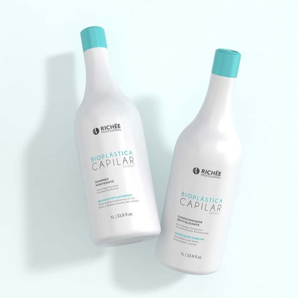 Kit Richée Bioplástica Shampoo + Condicionador (2 x 1 Litro)