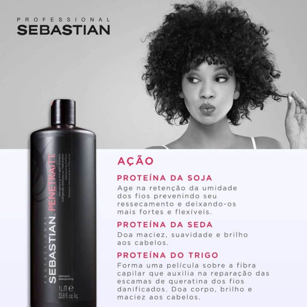 Shampoo Sebastian Penetraitt 1 Litro