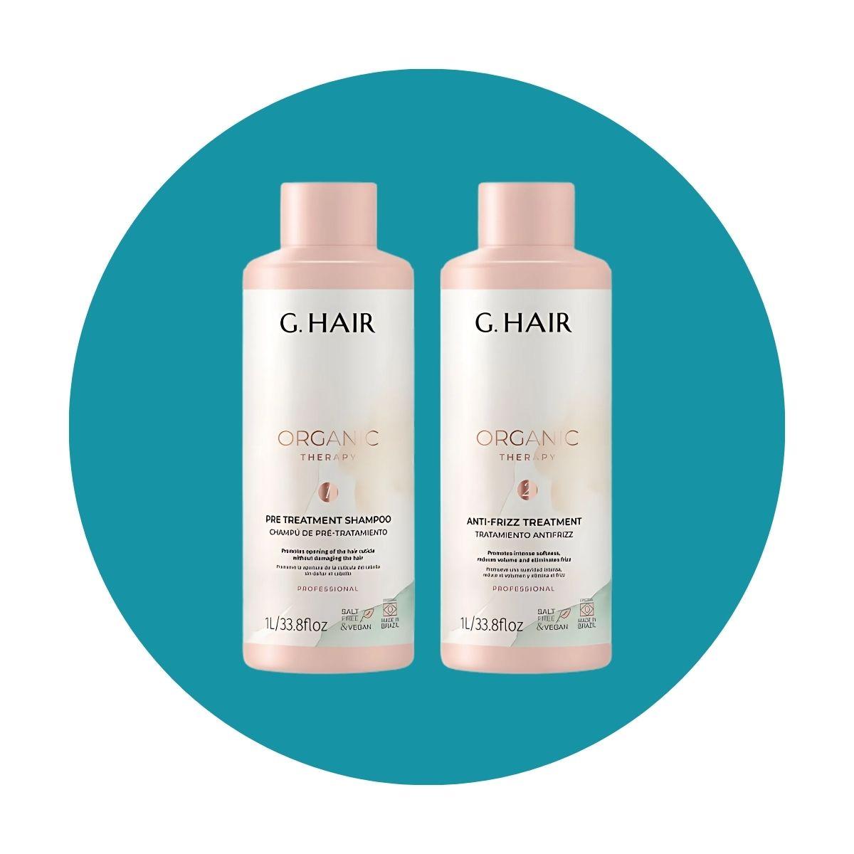 Progressiva G.Hair Organic Therapy Tratamento Antivolume 1 Litro