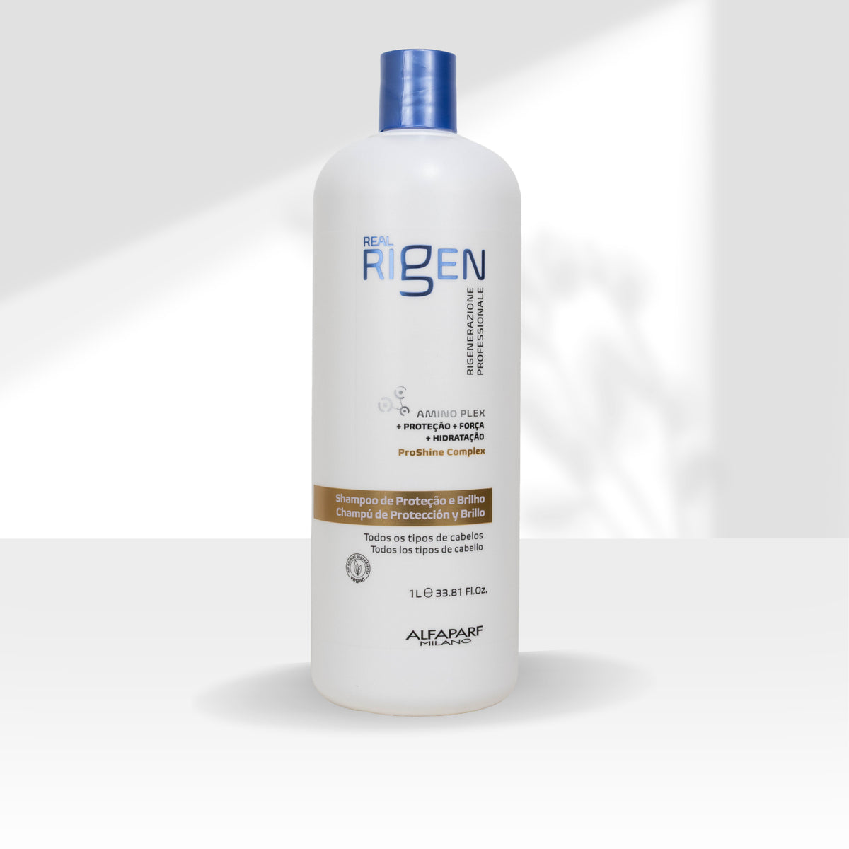 Shampoo Alfaparf Real Rigen Reparador Hidratante 1L