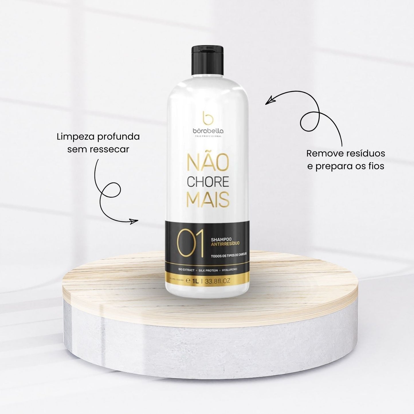 Kit Bórabella Progressiva Não Chore Mais Sem Formol 2 x 1 Litro