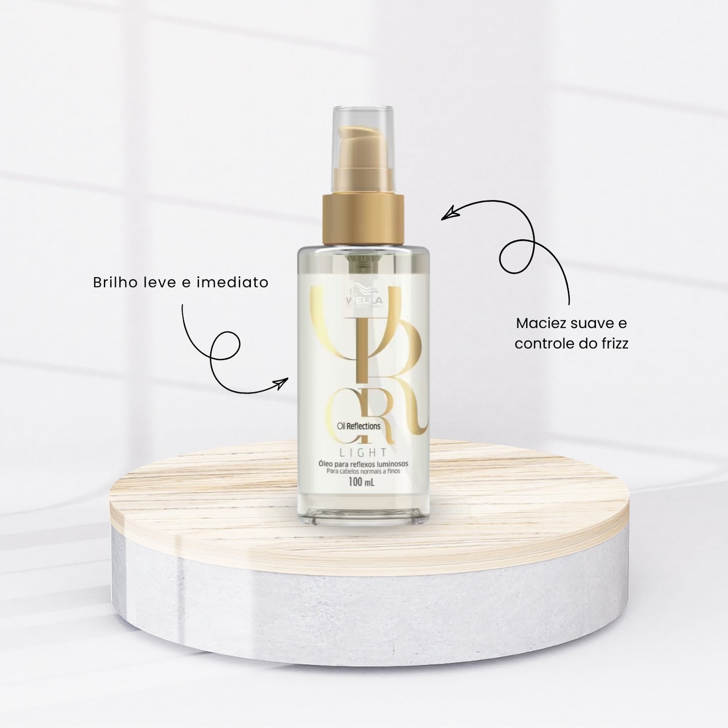 Oleo Wella Oil Reflections Light 100 ml